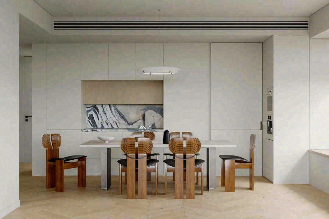 极简大平层设计丨HOMBLE 红柏设计-23