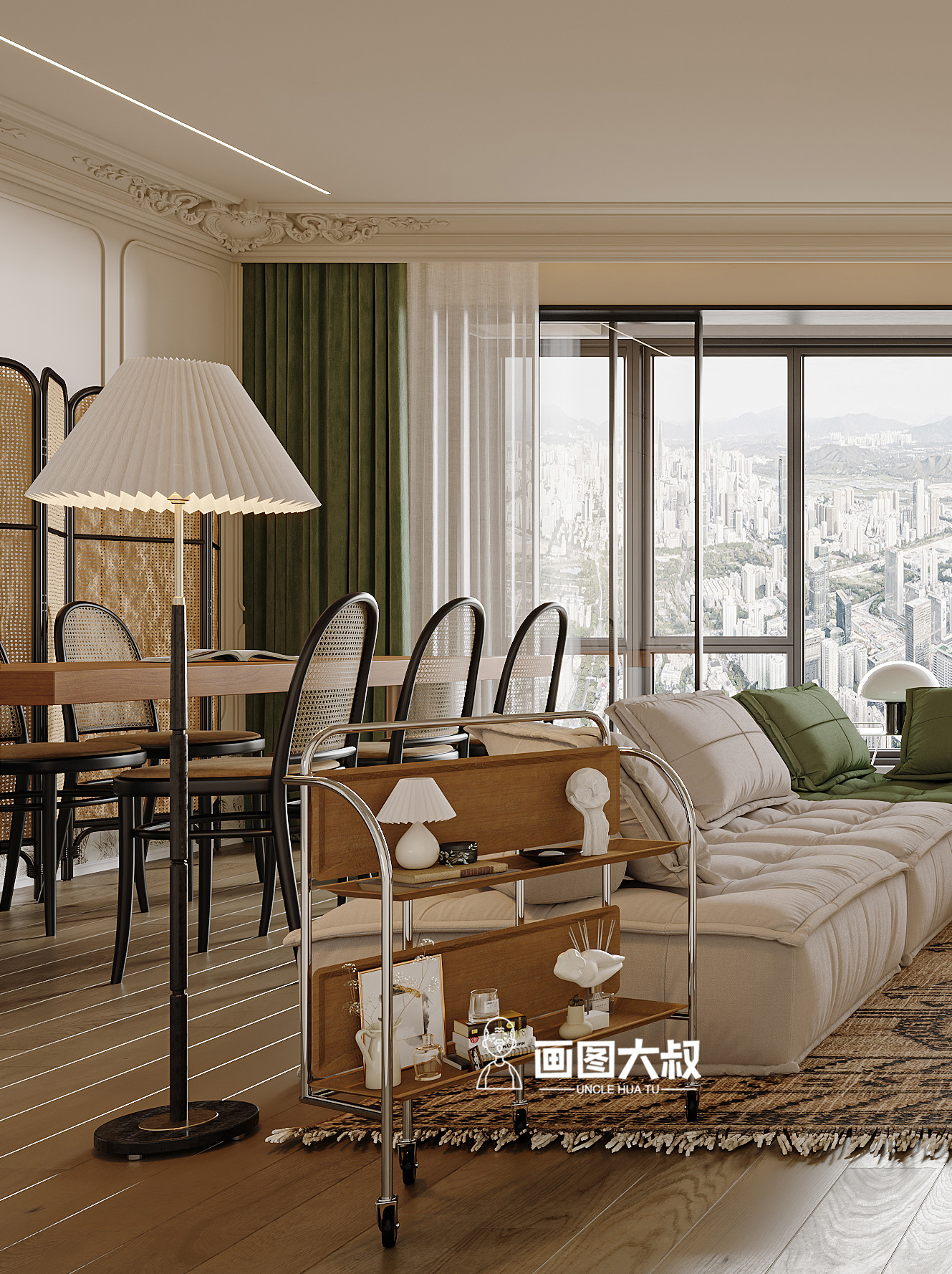 法式风格效果图-4