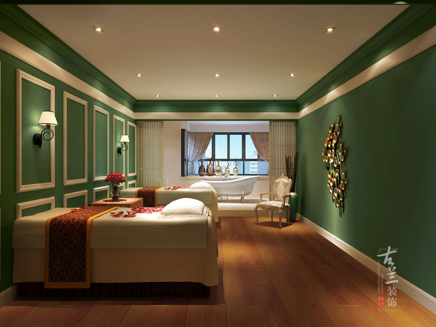 东方女人美容院 成都美容院装修成都美容院设计-8