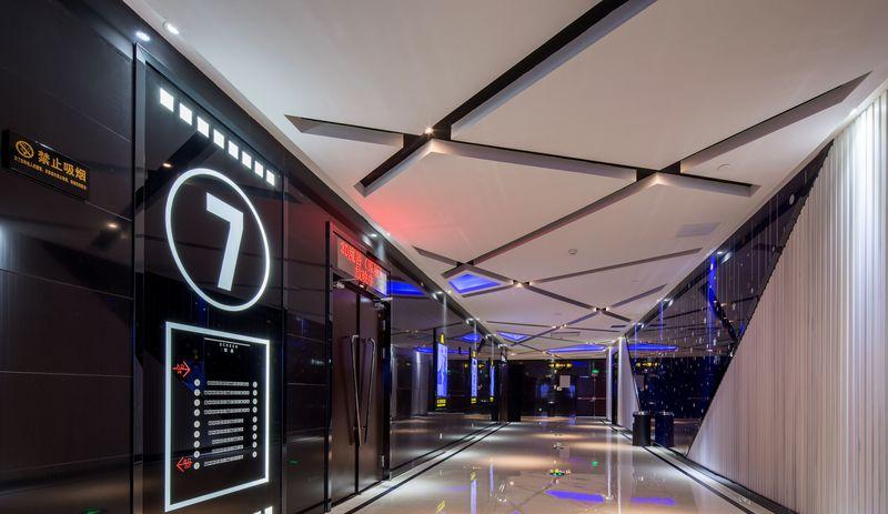 台州杜桥新时光中影影城,现代简约的观影空间-18