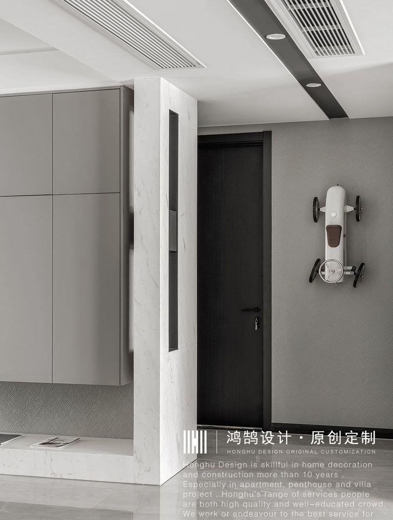 绍兴鸿鹄设计丨现代简约风,精致生活空间-18