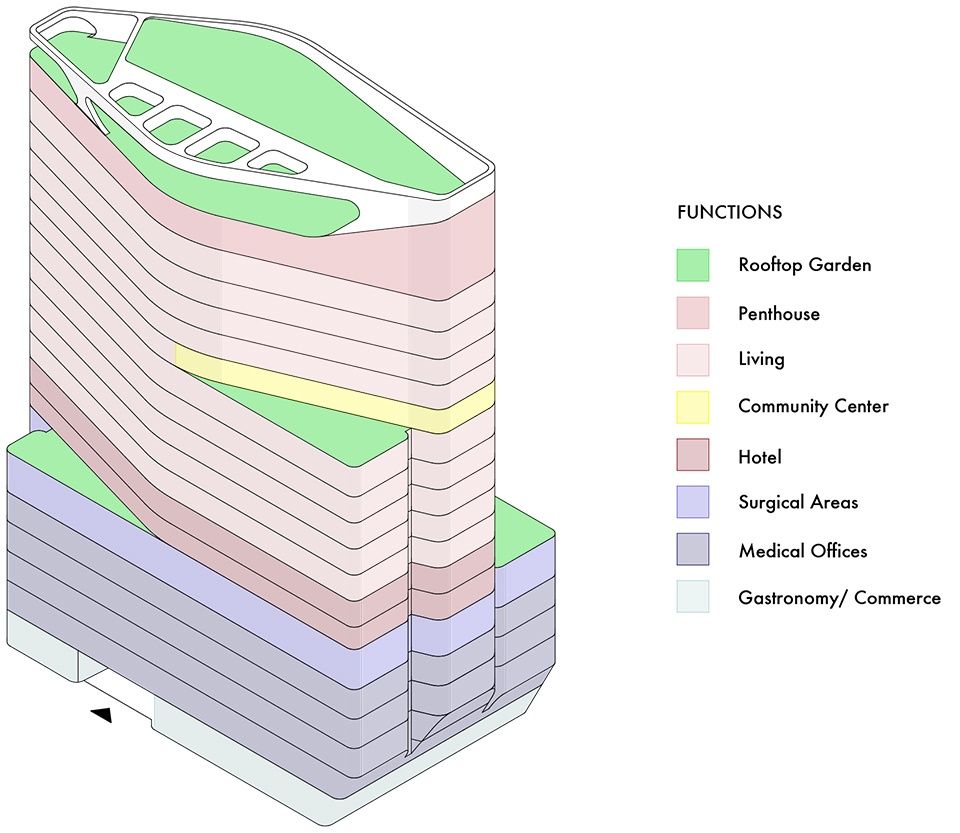 建筑实录|德国RKM740Tower医疗大楼-26