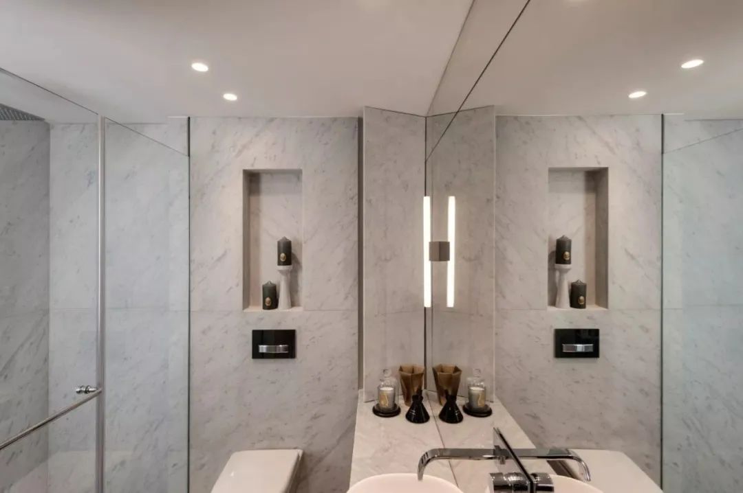 特拉维夫顶层住宅,黑白色调的时尚空间-127