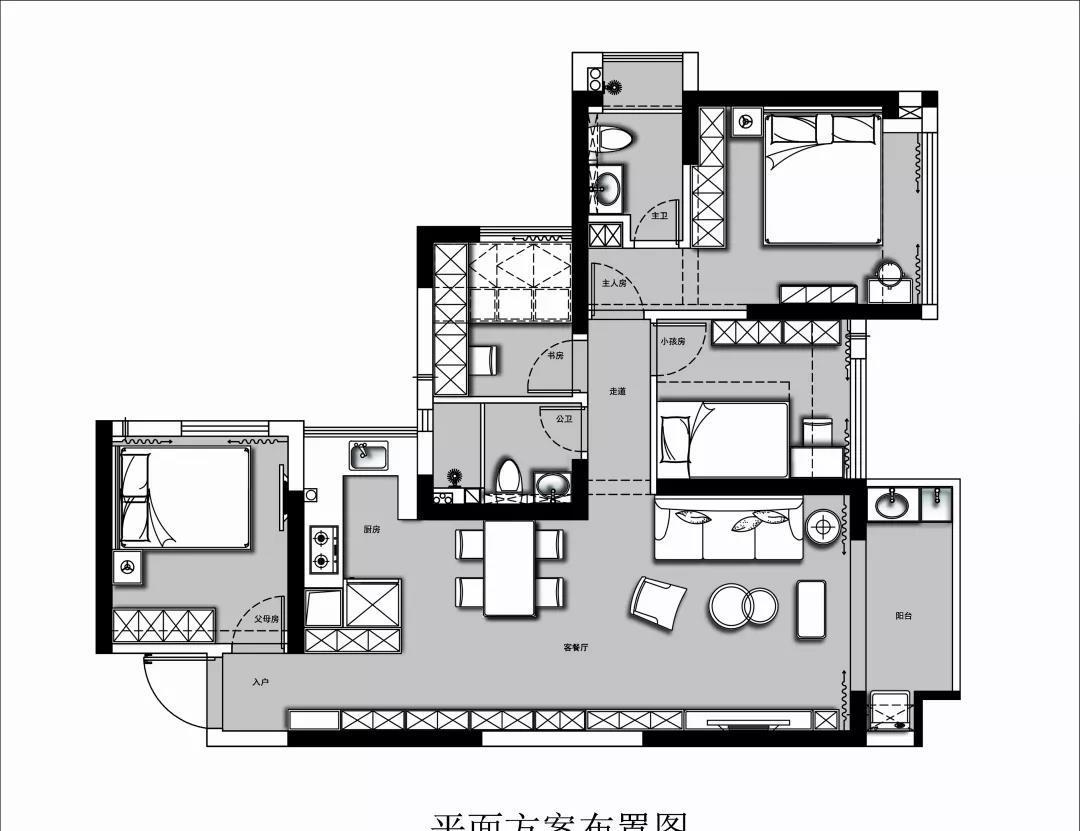 99 平现代简约家居，打造低调收纳艺术-34