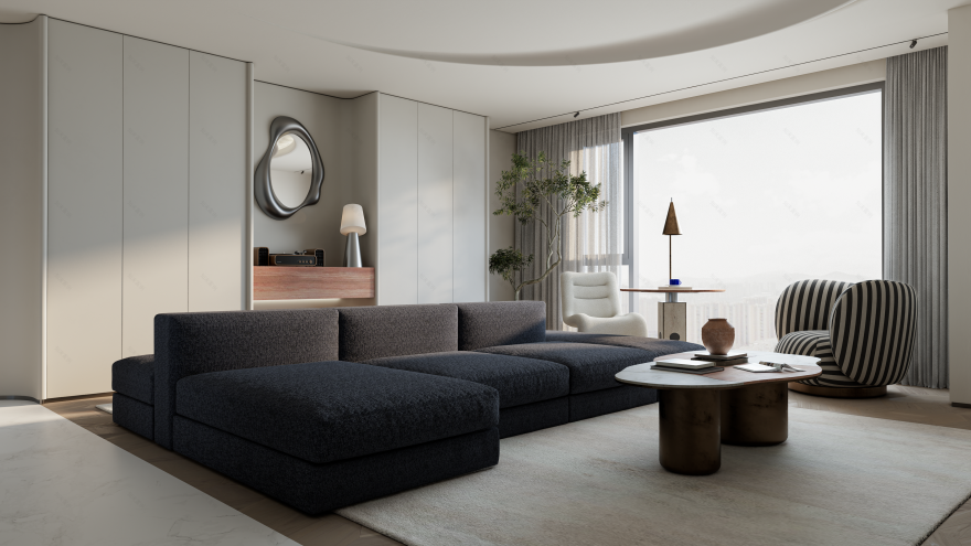 此刻·南都·江滨花园丨LINGJU Studio-17