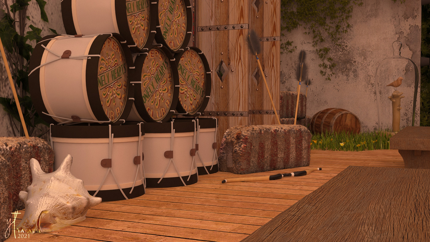 ON | 3D Concept restaurant design-6