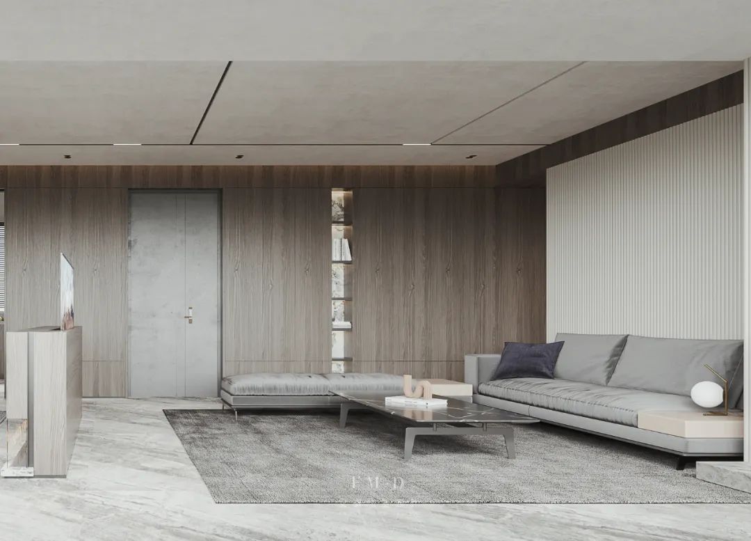 铂悦天汇 190㎡意式轻奢大平层丨飞墨云端组-18