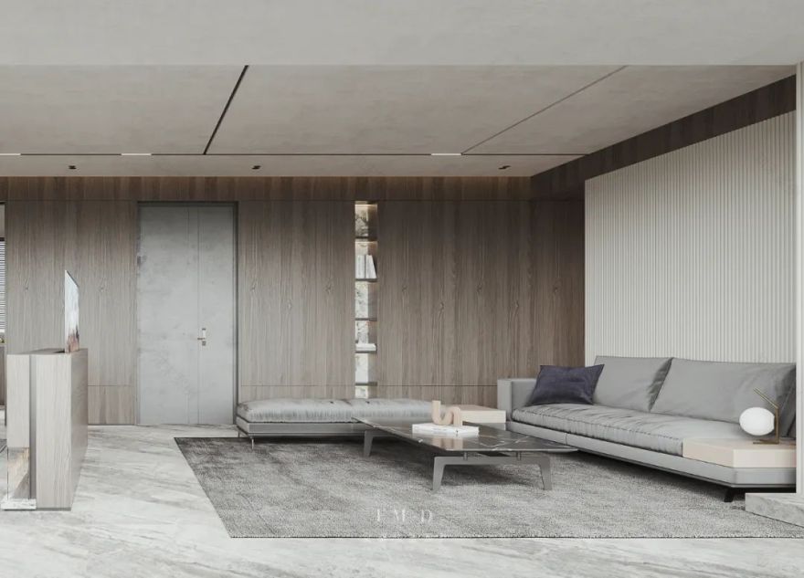 铂悦天汇 190㎡意式轻奢大平层丨飞墨云端组-18