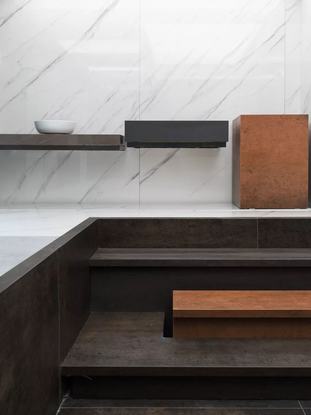 诗连达岩板展厅 | 山水意境，人文艺术的空间表达-30