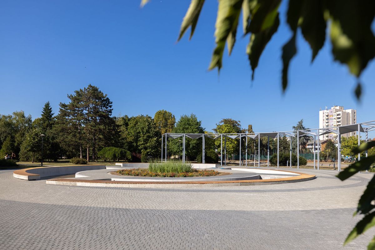 Šapcu大公园带喷泉广场项目丨MZ Studio-7