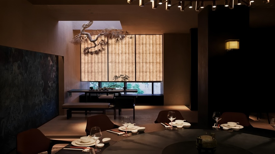 浙江义乌铂金港澳门海鲜姿造餐饮丨中国金华丨构造空间设计,森川设计,春晓软装设计-41