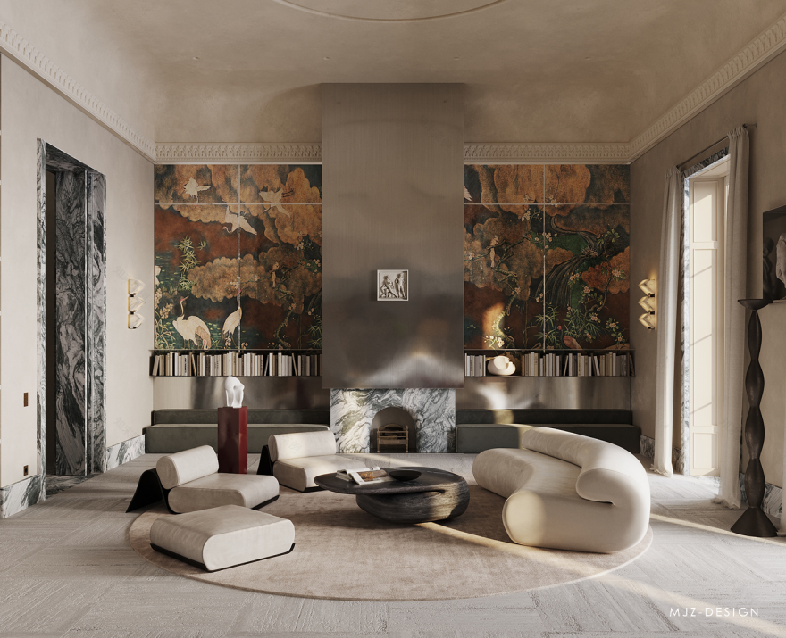 摩纳哥别墅丨TEA TOLORDAVA INTERIOR DESIGN-18