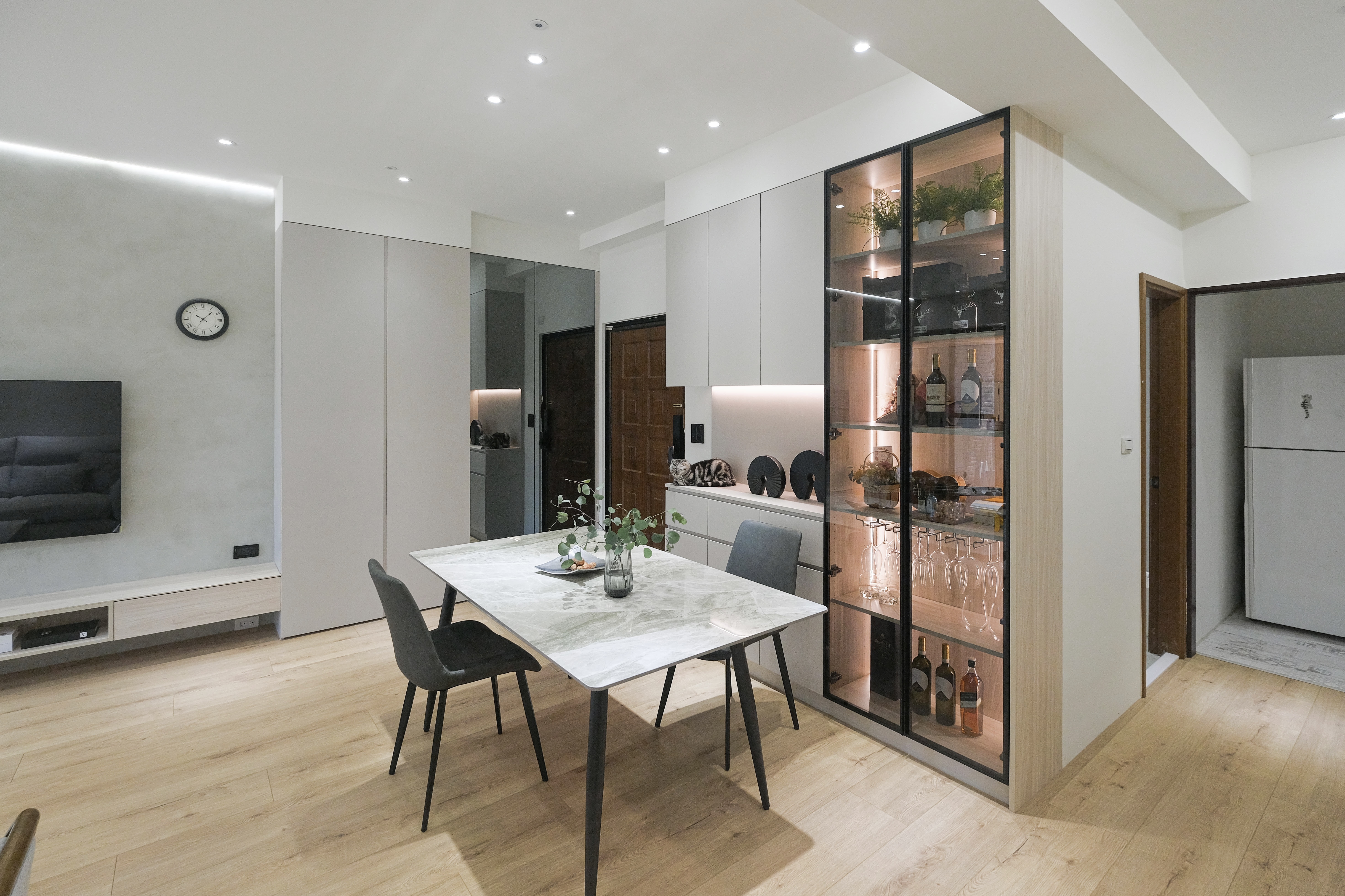 高雄詹宅室内设计及装潢工程丨中国高雄丨NONSTOP DESIGN-15