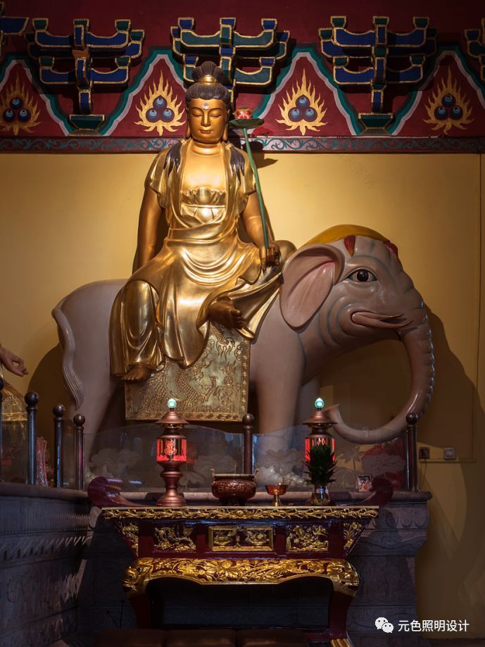 佛 · 光 | 道吾山护国兴华禅寺灯光改造-73