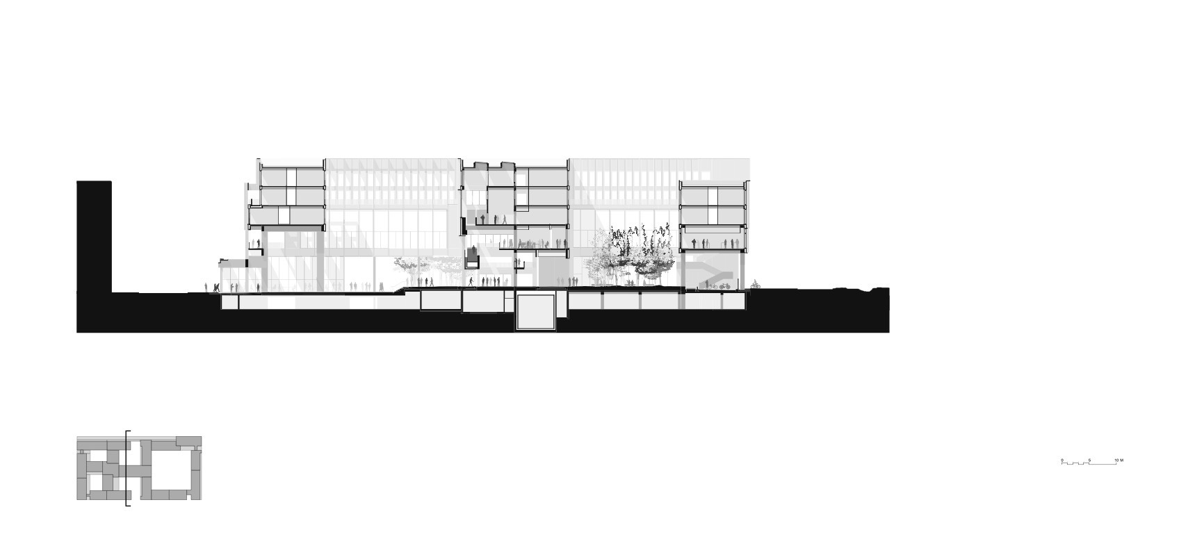 巴黎近郊 MinesTelecom 研究所丨法国巴黎丨Grafton Architects-26