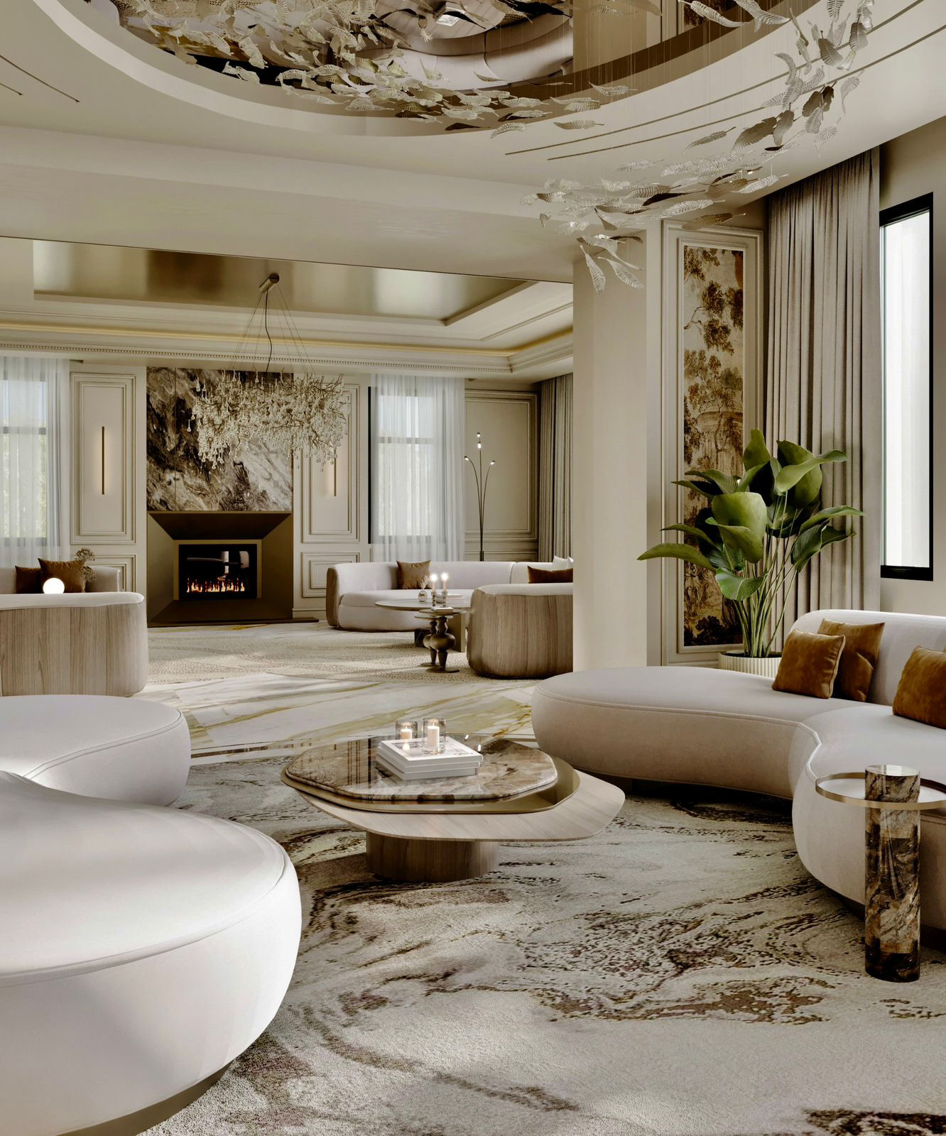 奢华接待区设计丨EVENTO DESIGNS-10