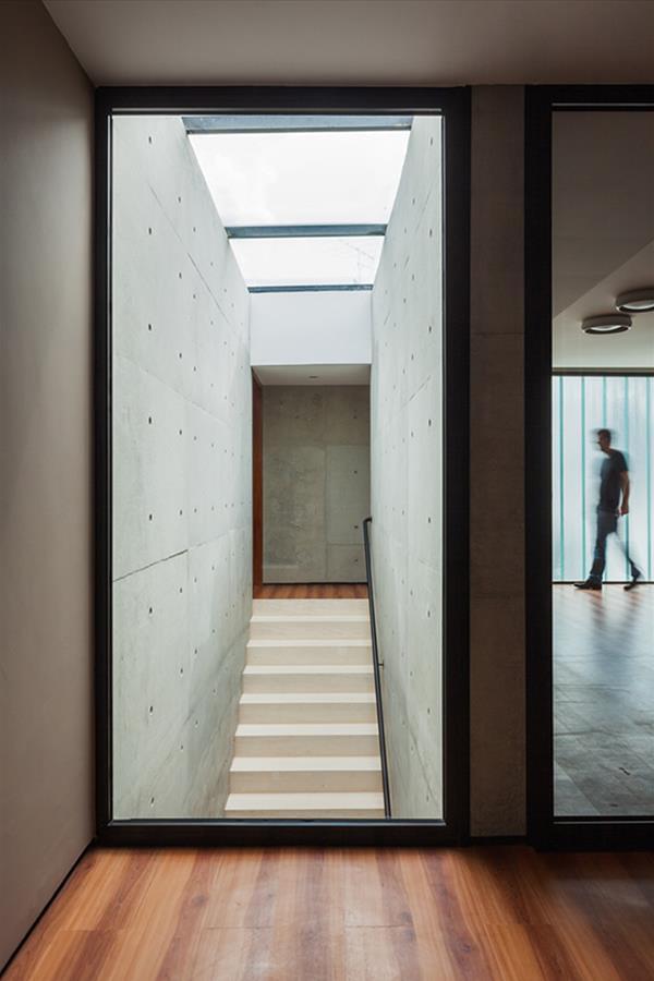 巴西不规则住宅设计,绿色庭院与现代建筑的完美结合-14