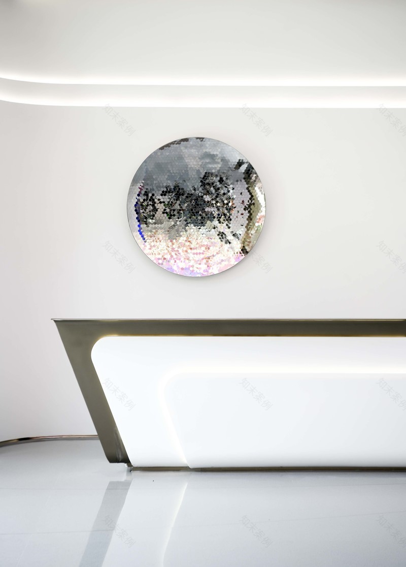 上海中海长宁第售楼处——炫彩烟花美学空间-43