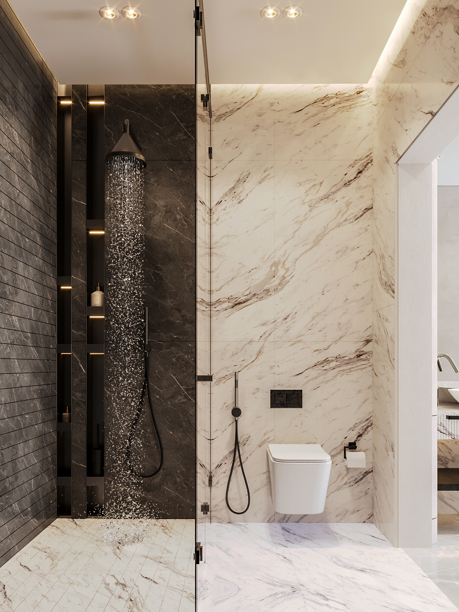 Villa Entrance With Bathroom-5