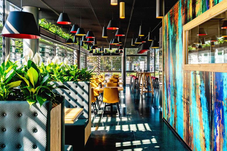 Atelier West Architekten丨Le Piaf Deli Cafèbar im KKL Luzern丨瑞士-2