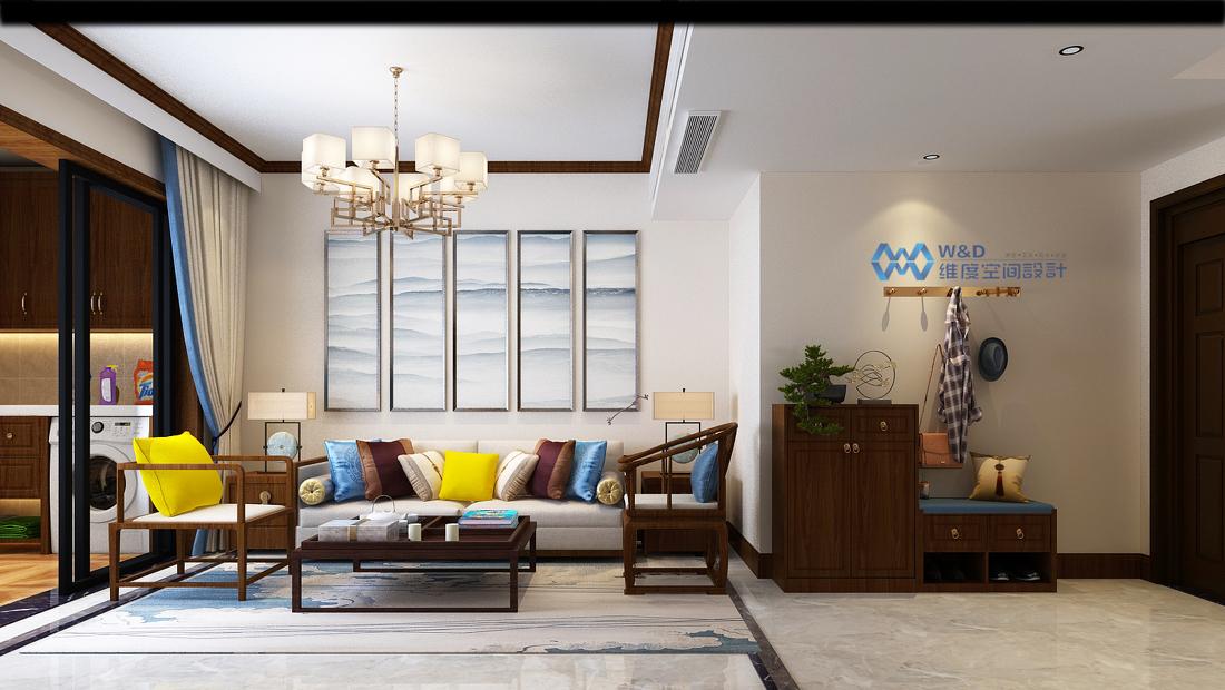 贾天峰丨平层丨
太和国建红郡洋房中式 -2