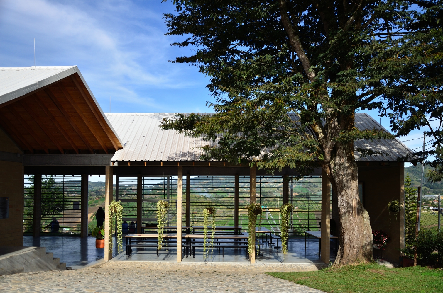 哥伦比亚农村学校 · 模块化设计与景观互动-41