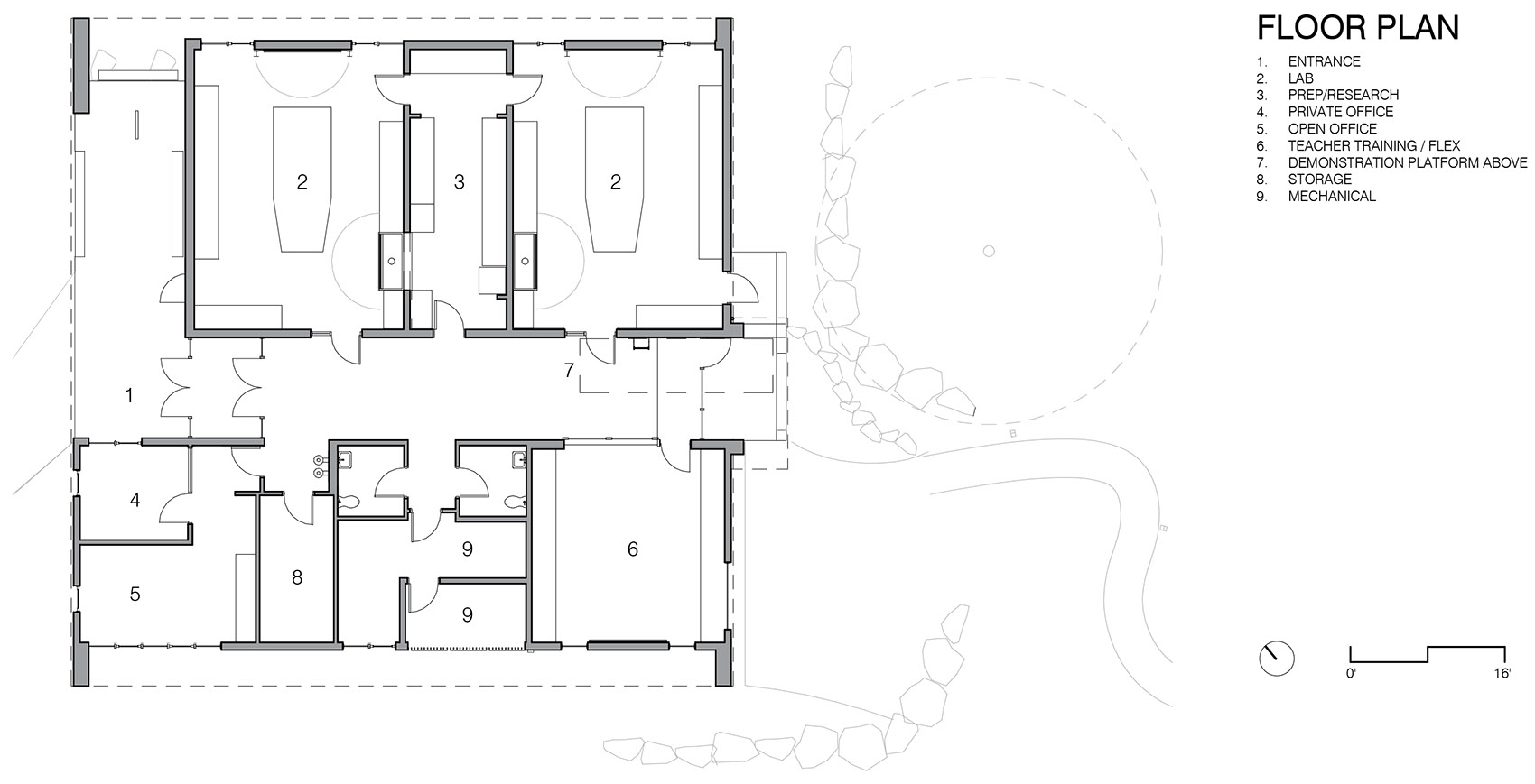 Bend科学站丨美国俄勒冈丨Hennebery Eddy Architects-56