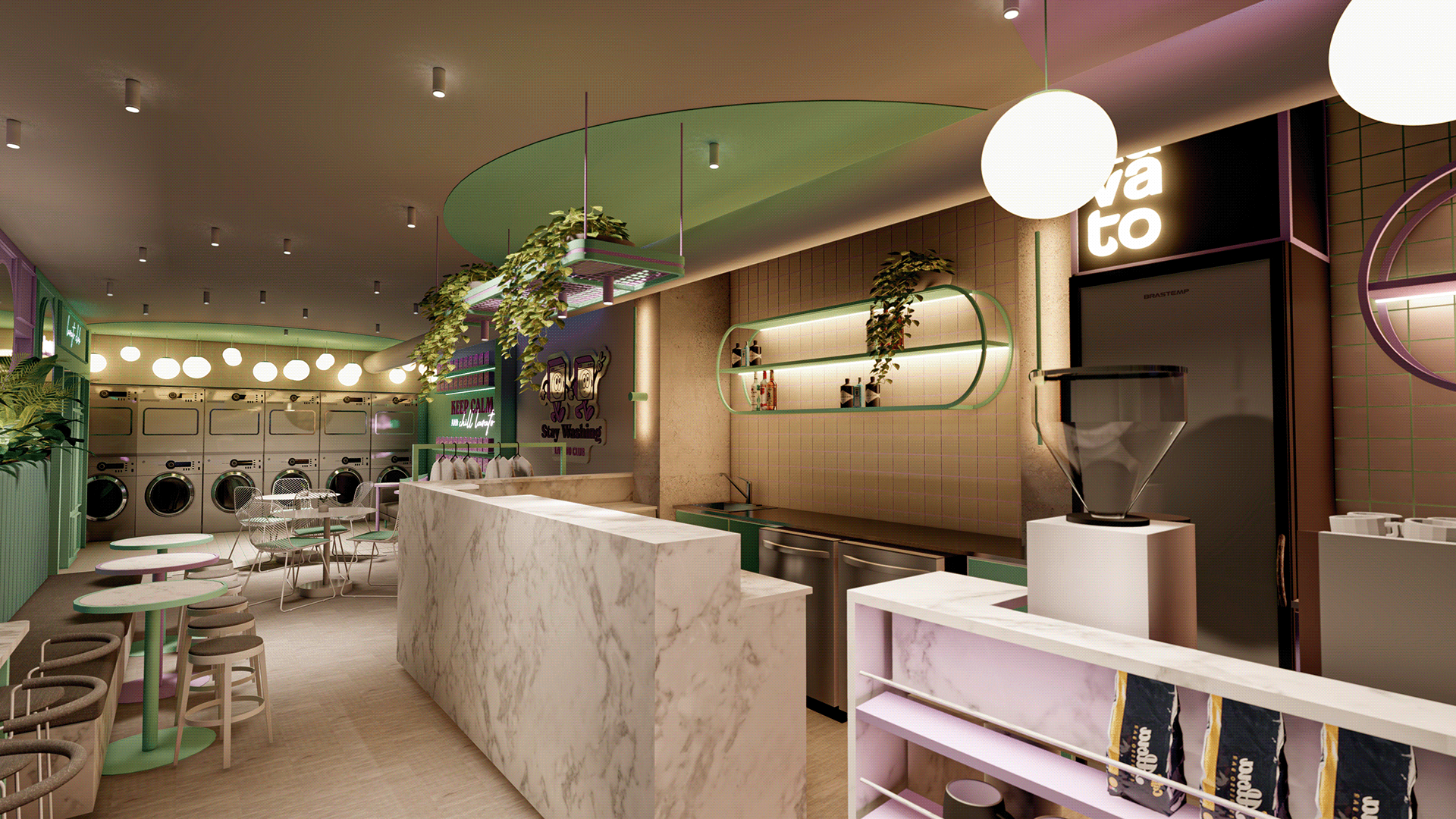 Lavato Laundry 室内设计丨Interiorismo-15