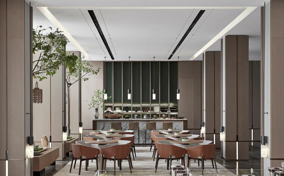 自然绿意，轻奢售楼处的诗意栖居-10