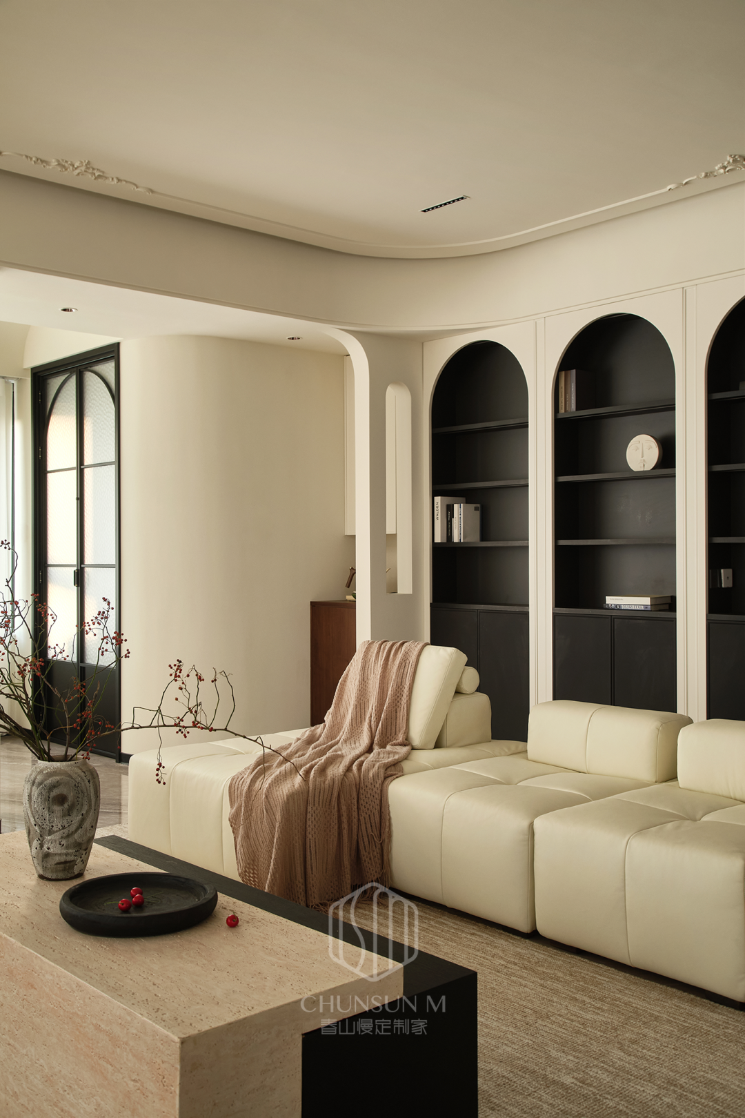 江心印园230㎡|法式中古暖居，超乎你对家的想象！-10