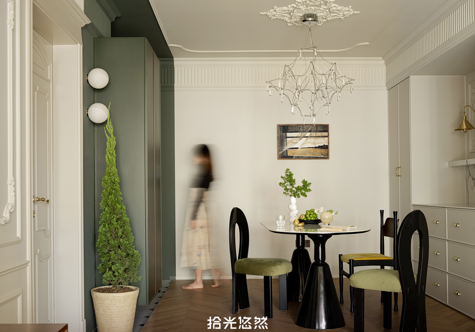 复古轻法式风格房屋设计-5