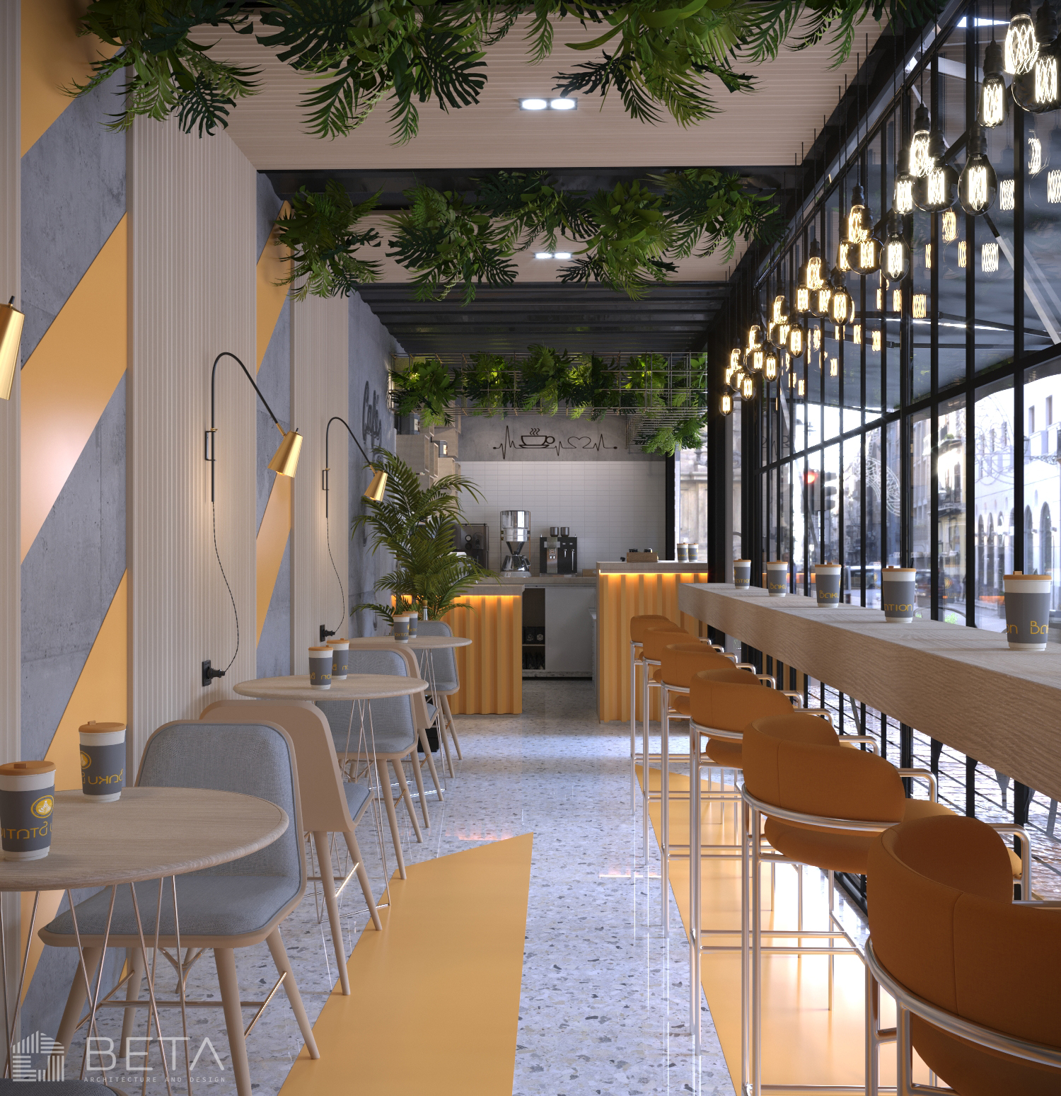 Baku station 咖啡馆室内设计-6