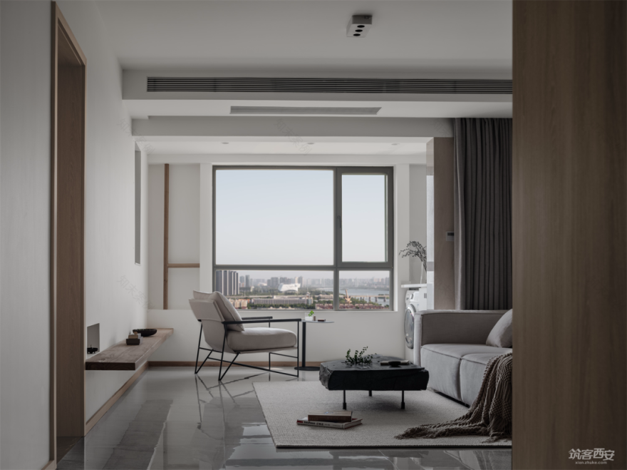 红·惜时惜物 | 刘虎荣的 100 平方米小空间大设计-18