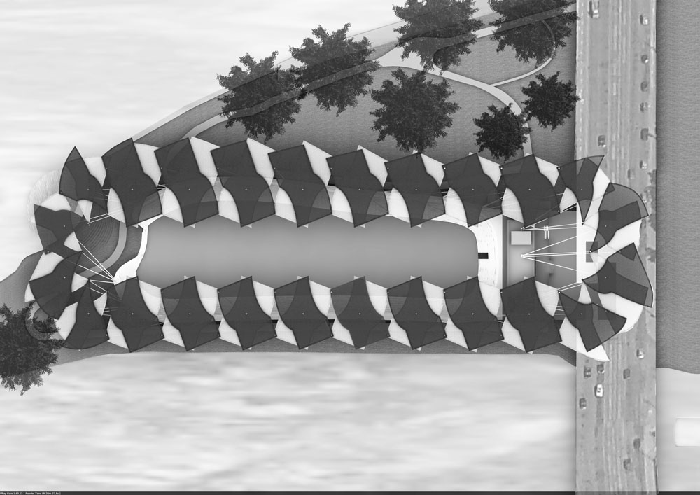 Zastřešení zimního stadionu, ostrov Štvanice | Klára Švecová-25