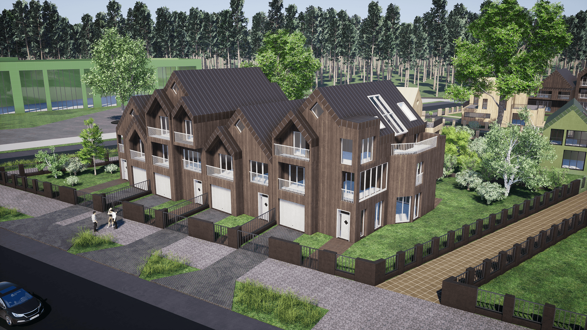 高密度和低层多功能木结构住宅区丨波兰比得哥什丨Damian Dominiczak-404