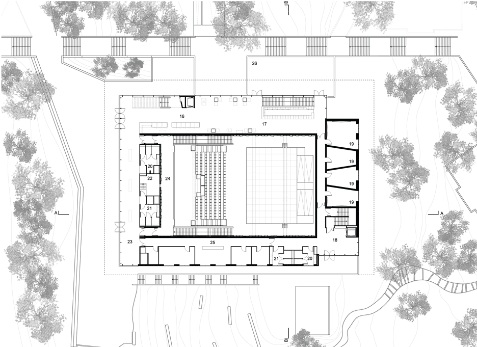 如同林间的鸡油菌 巴斯蒂亚文化中心-10