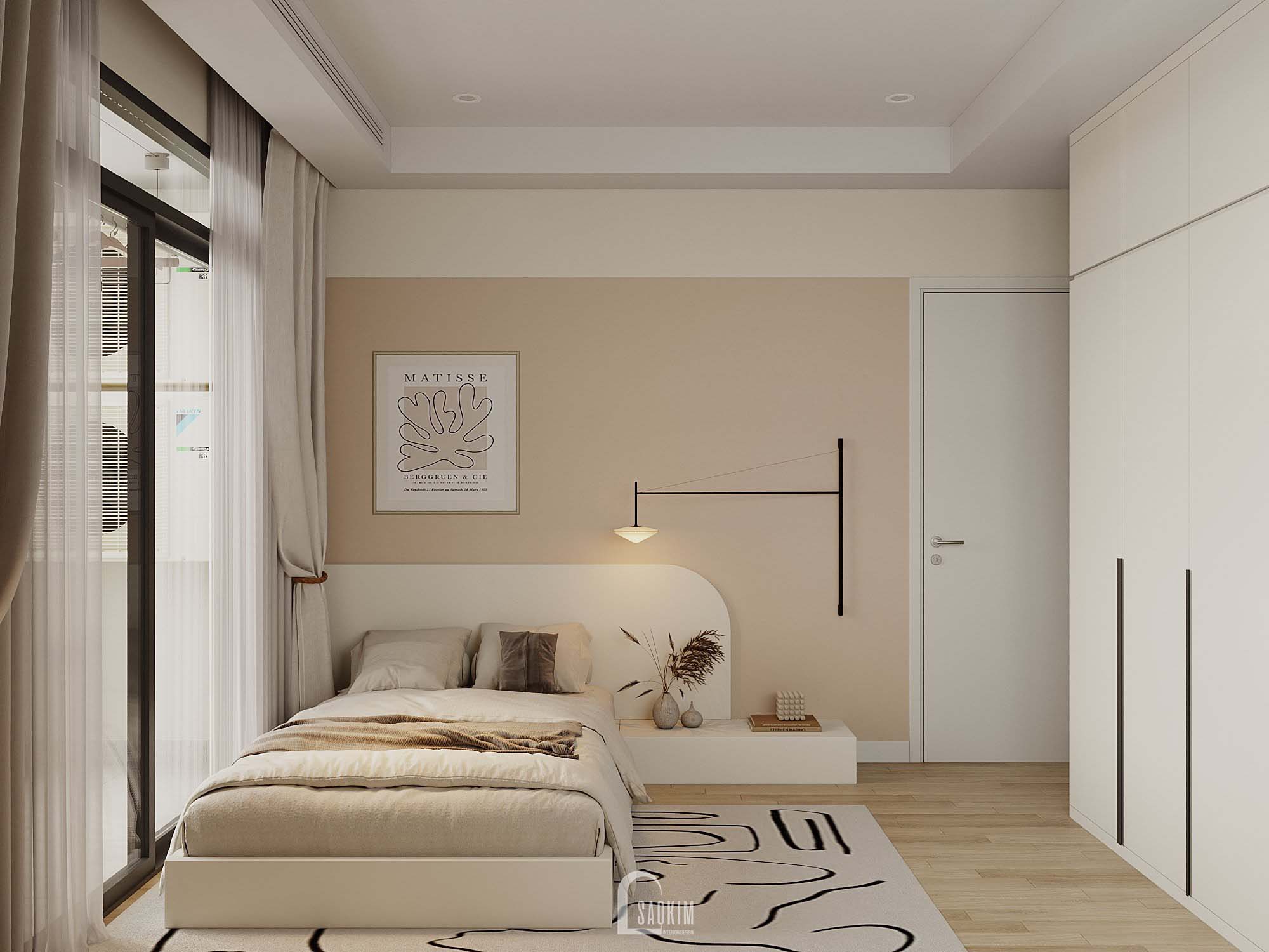 Apartment Design Japandi Style - HaNoi Paragon Project-20