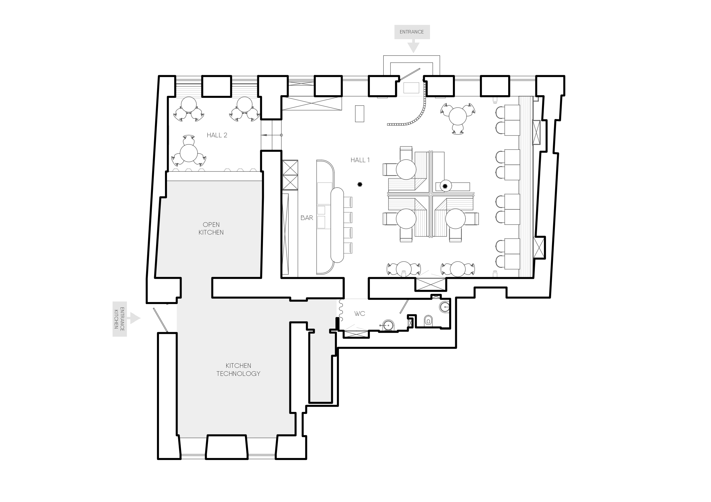 披萨工作室，咖啡馆丨俄罗斯圣彼得堡丨Aliaksandra Bialkova等四人团队-13