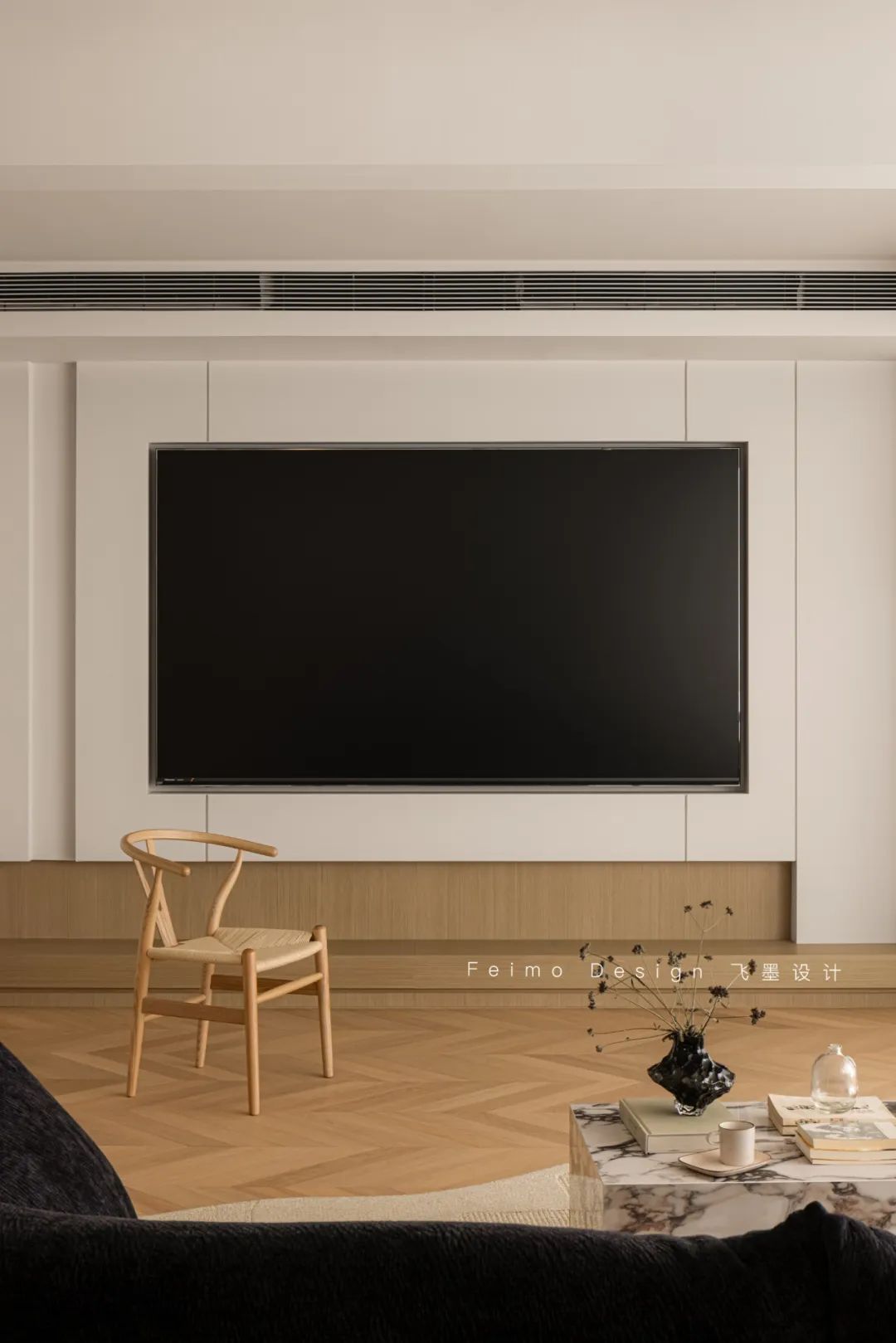 160㎡现代法式养老宅丨飞墨设计组-30