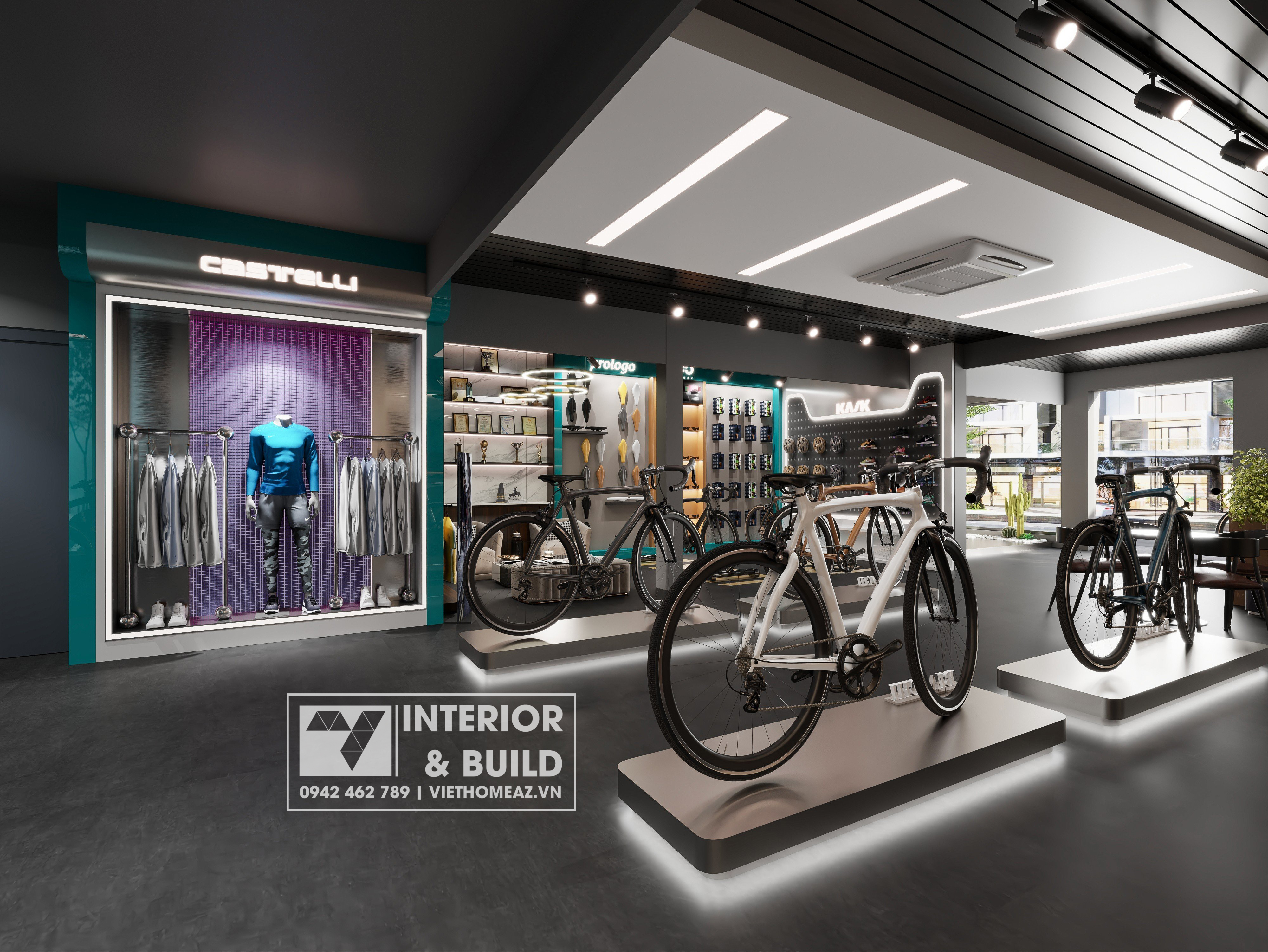 Quan 3 Ho Chi Minh 高端汽车展厅设计丨越南胡志明市丨VIETHOME 室内设计公司-9