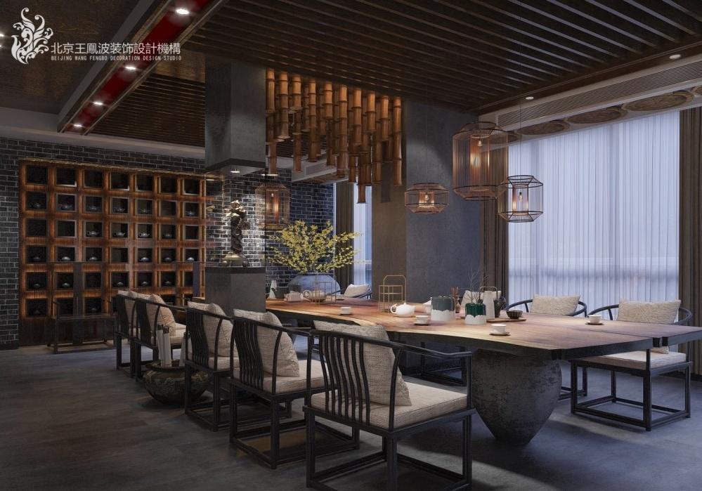 
会所设计，新中式风格 -4