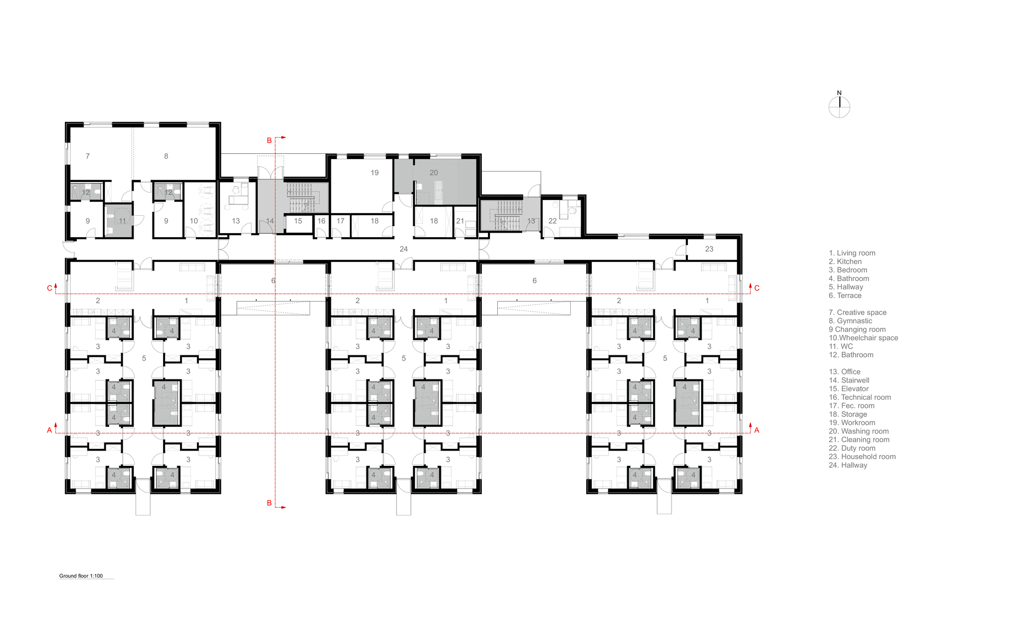 Heide 住宅和日常护理中心丨德国丨Steinwender Hermosilla Architekten-24