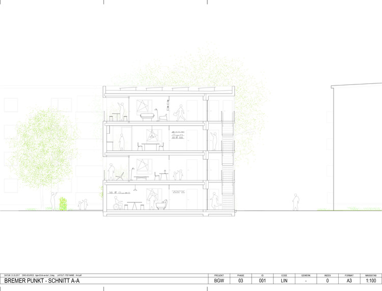 不来梅立方体 · 模块化预制木材系统实现多样化住房组合-29