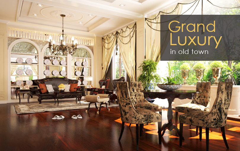 Grand Luxury in old town | ออกแบบ ตกแต่งภายใน by Bareo&Isyss-0