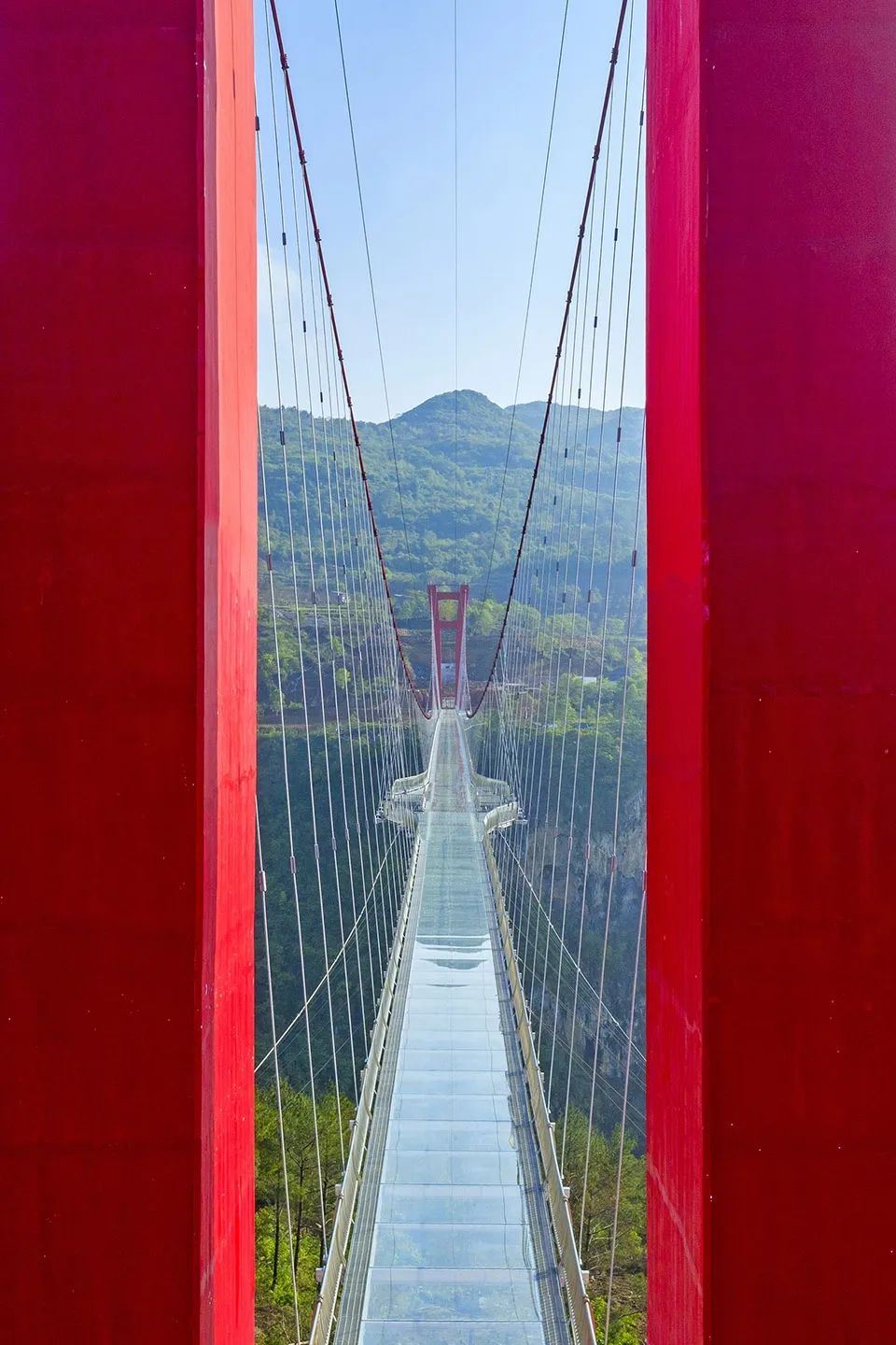 连州市湟川三峡旅游度假区景观步行玻璃桥工程丨中国清远-26