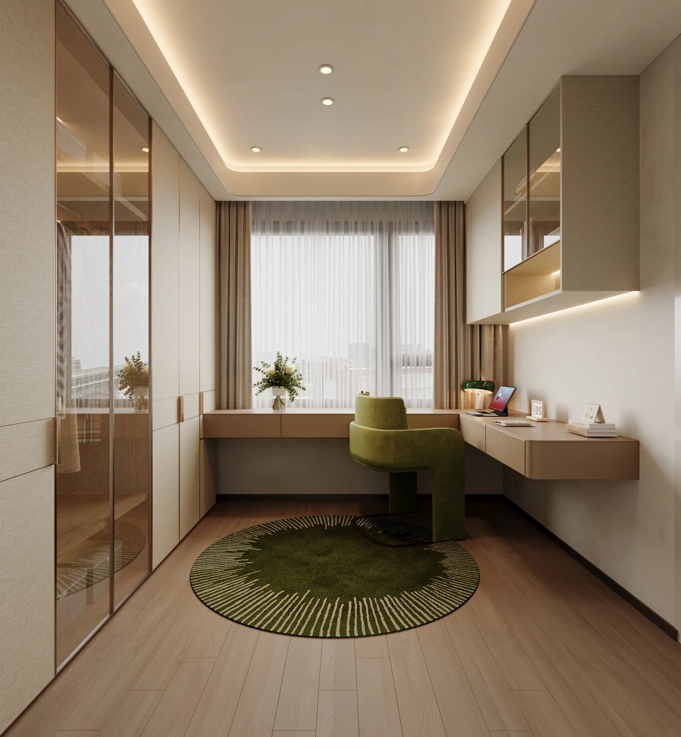 国贸天琴樾丨中国福州丨木易空间设计-35