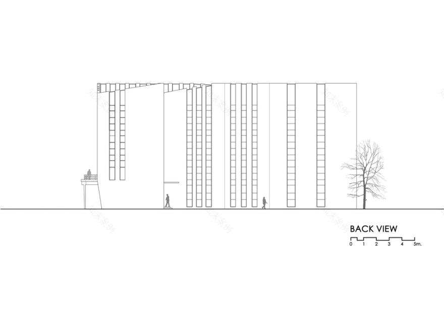 切片层岩 · 赤峰市林西县工业园区的立体艺塑办公建筑丨蒙古丨大连松岩建筑设计院有限公司-47