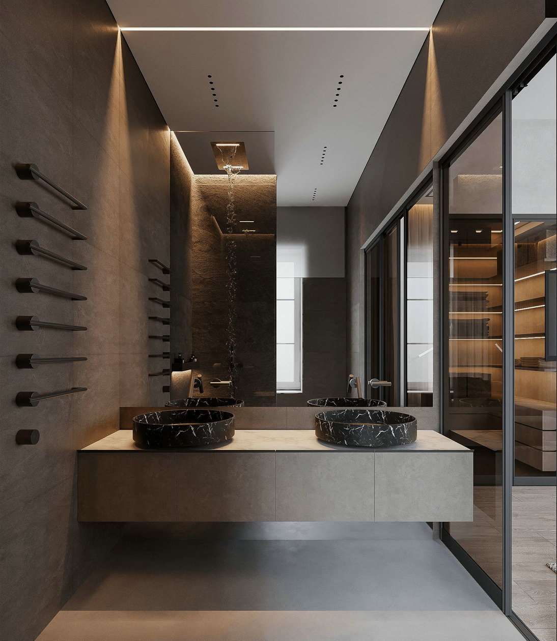 94㎡高级色系公寓设计-21