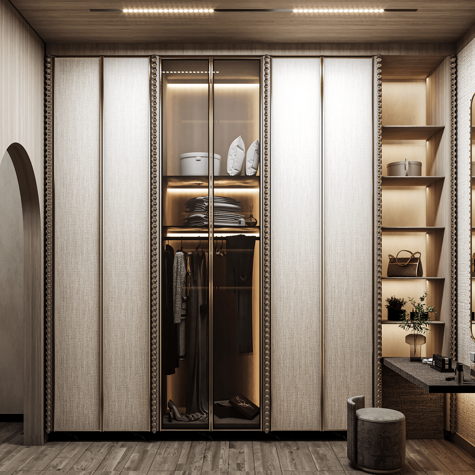 Master Bedroom 1 Dressing | Villa Libya-7