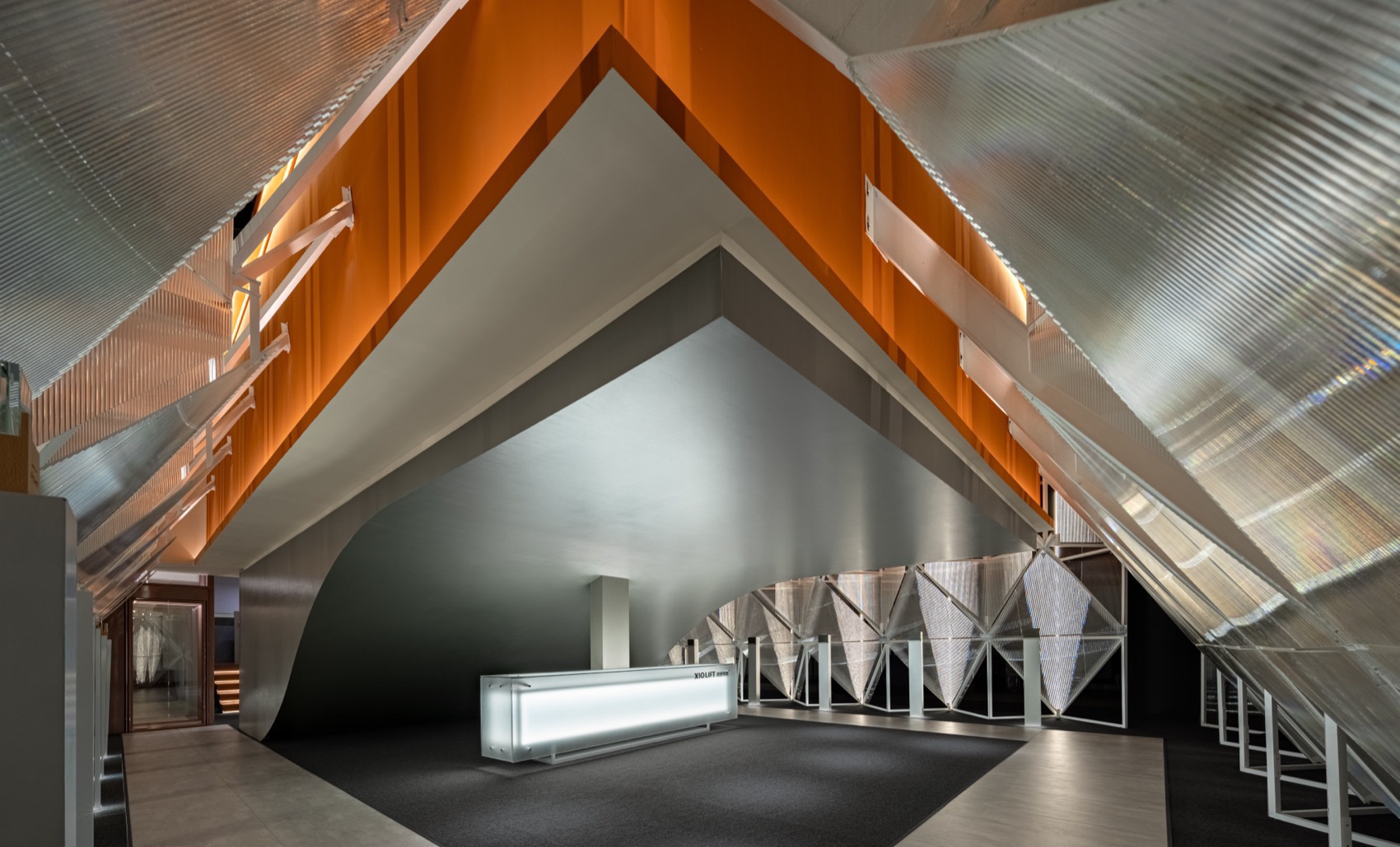西奥电梯2024广州设计周展厅丨中国广州丨加减智库设计事务所-51